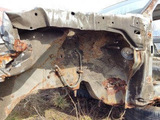 Лонжерон передний левый Nissan Maxima a33