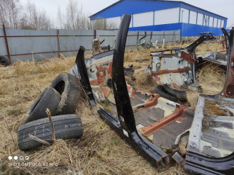 Порог со стойкой левой Nissan Murano z50