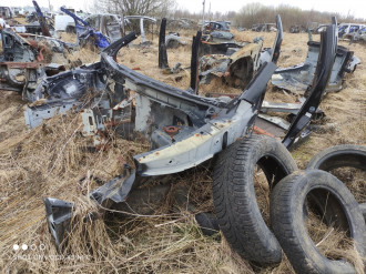 Порог со стойкой левой Nissan Murano z50