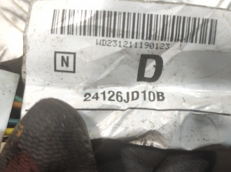 Проводка двери зад. Nissan Qashqai 2009