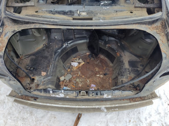 Ниша запасного колеса Saab 9-5 1998-2002