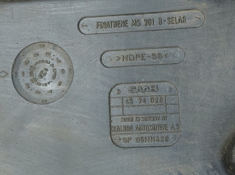 Бак топливный Saab 9-5 1998-2002