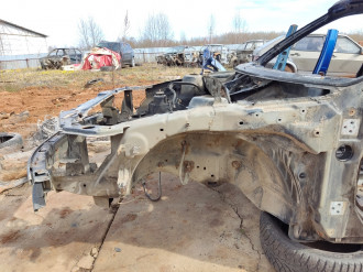 Лонжерон передний левый Saab 9-5 1998-2002