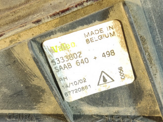 Фара противотуманная правая Saab 9-5 1998-2002