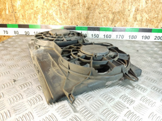 Вентилятор радиатора с диффузором Saab 9-5 1998-2002