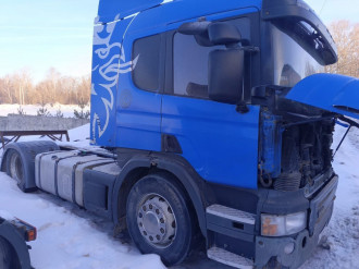 В разборе Scania P340 