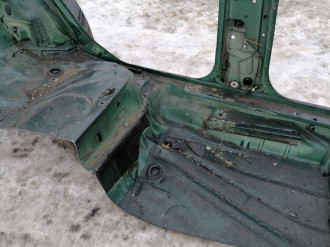 Порог со стойкой левой Skoda Octavia 2000 2011