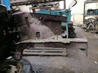 Лонжерон передний левый Skoda Octavia 2000 2011