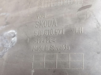 Локер задний левый Skoda Fabia 2007 2015