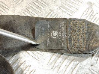 Ремень безопасности задний левый Skoda Fabia 2007 2015