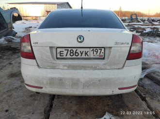 В разборе Skoda Octavia 2004 2013