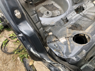 Крыло заднее правое Skoda Fabia 2007 2015