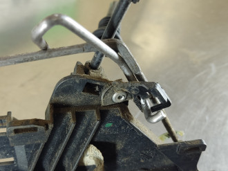 Замок двери задней левой Skoda Fabia 1997 2007