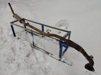 Глушитель средняя часть Skoda Fabia 1997 2007