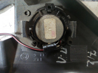 Крышка зеркала внутренняя левая Skoda Fabia 1997 2007