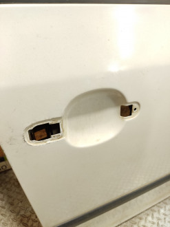 Дверь передняя правая Skoda Fabia 2007 2015