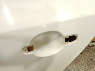 Дверь задняя левая Skoda Fabia 2007 2015