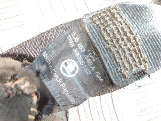 Ремень безопасности задний правый Skoda Fabia 2007 2015