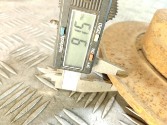 Диск тормозной задний Skoda Octavia 2004 2013