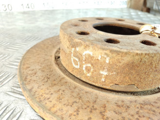 Диск тормозной задний Skoda Octavia 2004 2013