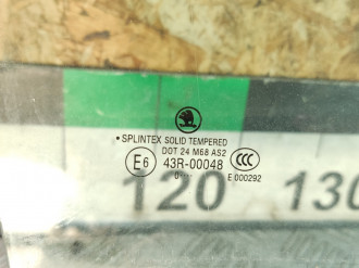 Стекло двери задней правой Skoda Octavia 2004 2013