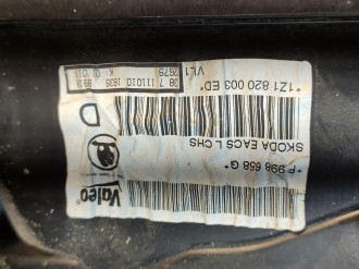 Корпус отопителя Skoda Octavia 2004 2013