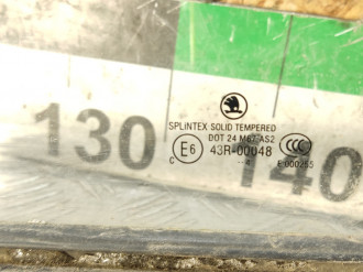 Стекло двери задней правой форточка Skoda Fabia 1997 2007