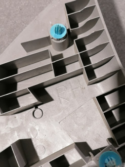 Обшивка стойки правая Subaru Impreza wrx  G11