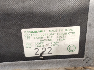 Пол багажника Subaru Forester S12
