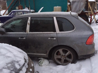 В разборе Porsche Cayenne 2003-2010