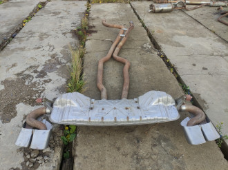 Глушитель основной Porsche Cayenne 2003-2010