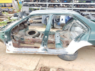 Порог со стойкой левой Peugeot 406 1995-1999