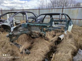 Порог со стойкой левой Peugeot 406 1995-1999
