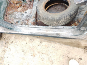 Порог со стойкой правой Peugeot 406 1995-1999