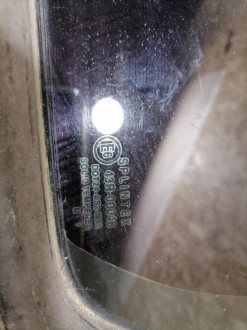 Стекло двери задней левой форточка Rover 400 1995 2000