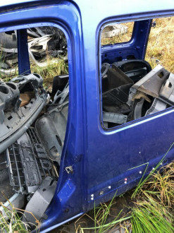 Крыло заднее левое Renault Kangoo 1997 2003