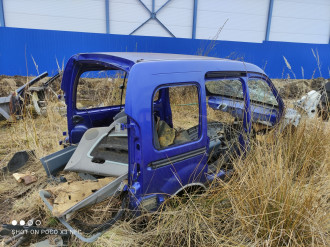 Крыло заднее левое Renault Kangoo 1997 2003