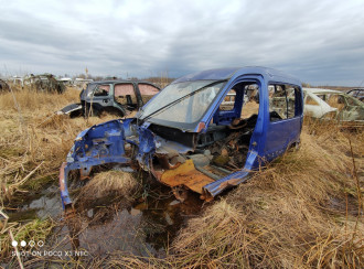 Крыло заднее левое Renault Kangoo 1997 2003