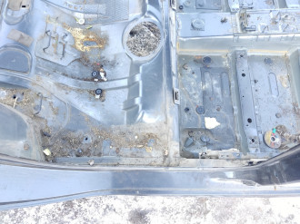 Порог со стойкой правой Renault Laguna 2008-2015