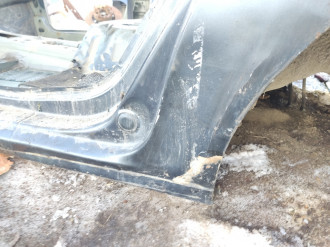 Порог со стойкой левой Renault Logan 2005 2014