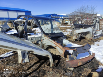 Порог со стойкой левой Renault Logan 2005 2014