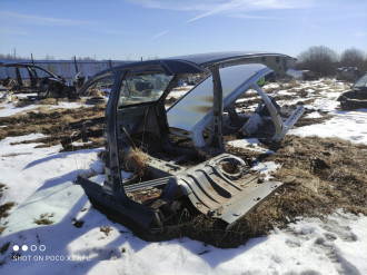 Порог со стойкой правой Renault Logan 2005 2014