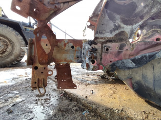 Лонжерон передний левый Renault Scenic 2003 2009