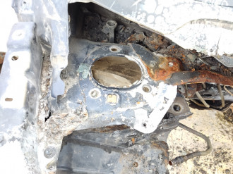 Лонжерон передний правый Renault Scenic 2003 2009