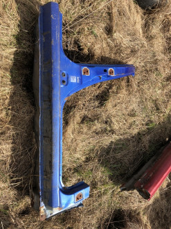 Порог со стойкой правой Renault Logan 2005 2014