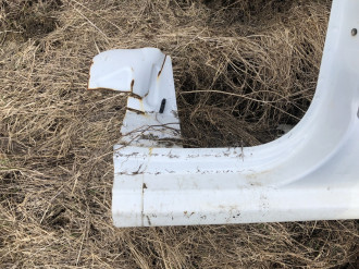 Порог со стойкой правой Renault Logan 2005 2014