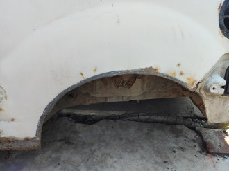 Крыло заднее левое Renault Kangoo 1997 2003