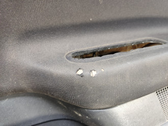 Обшивка двери задней правой Renault Megane 2003 2009