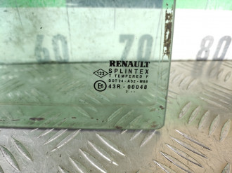 Стекло двери задней правой форточка Renault Clio 1998-2008