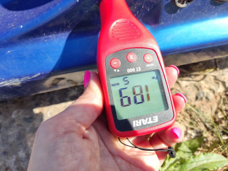 Порог со стойкой левой Renault Logan 2005 2014